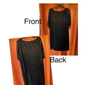 Size 20. Navy Blue. Cold shoulder. Semi formal